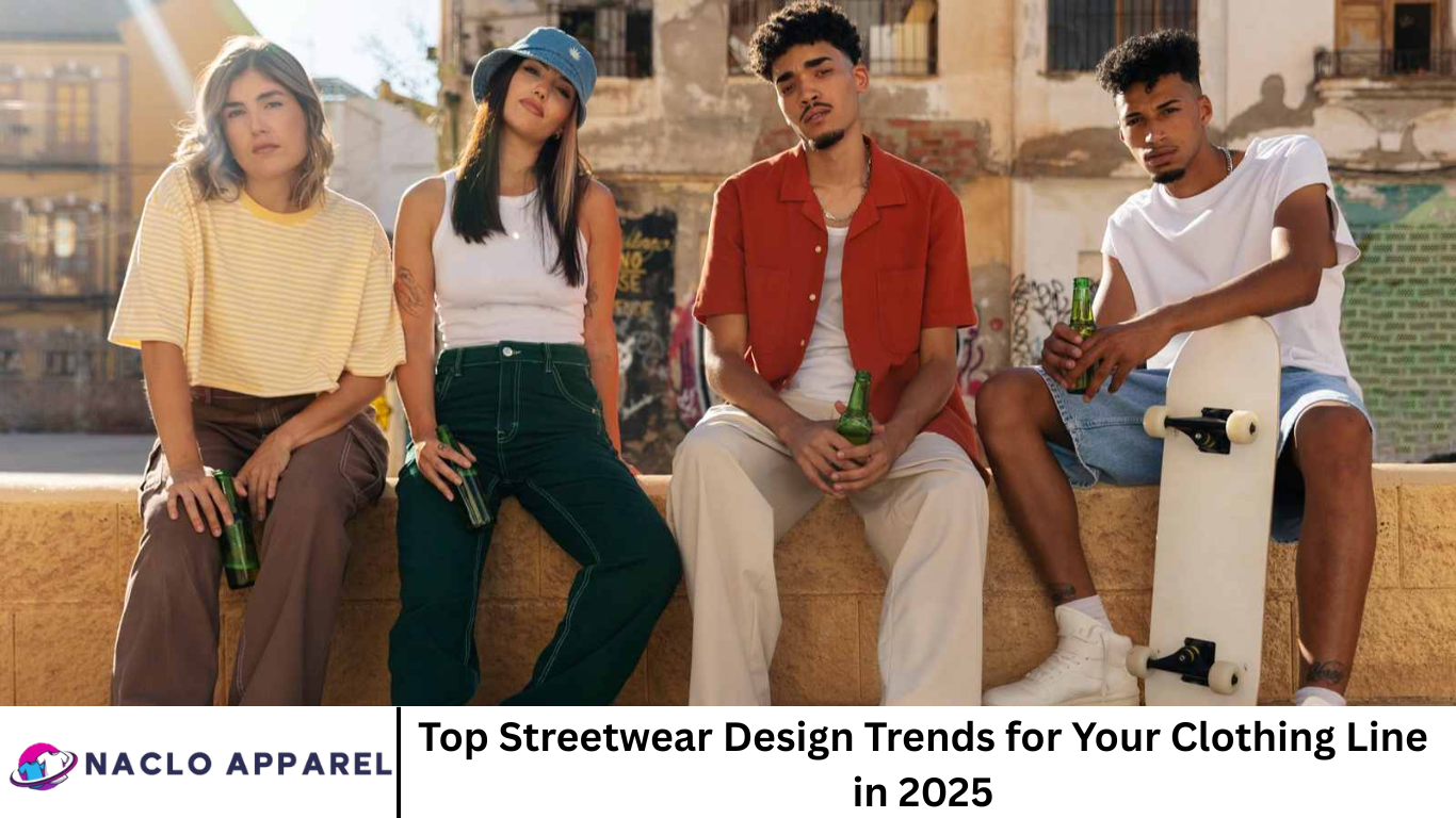 Top Streetwear Design Trends for Your Clothing Line in 2025 - Naclo Apparel