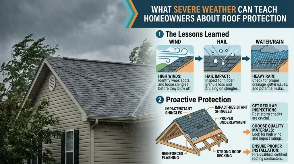 Austin storm damage roof repair