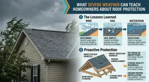 Austin storm damage roof repair