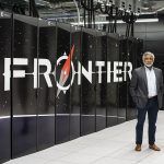 A large data centre filled with computing racks and cabling
